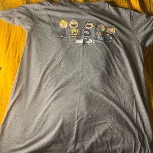 Gray Peanuts Gang shirt